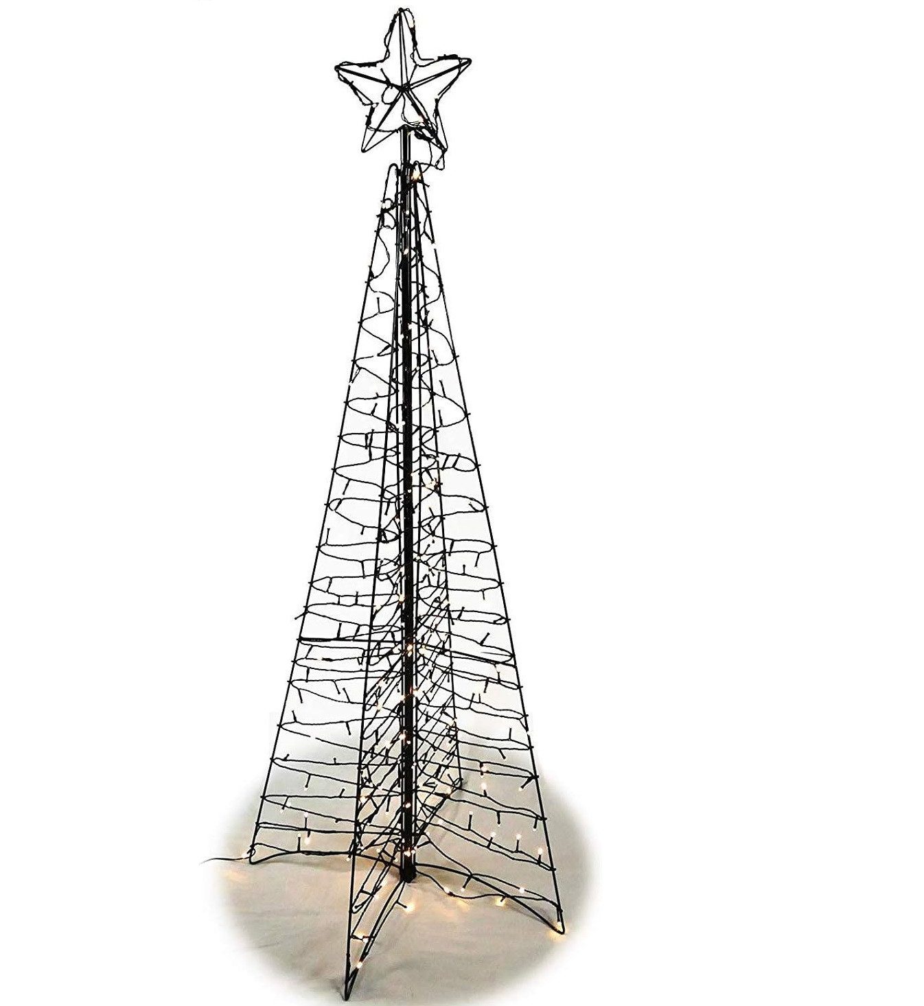 Gartenpirat LED Baum 1,5 m hoch mit Stern und LED-Beleuchtung warmweiß Weih günstig online kaufen