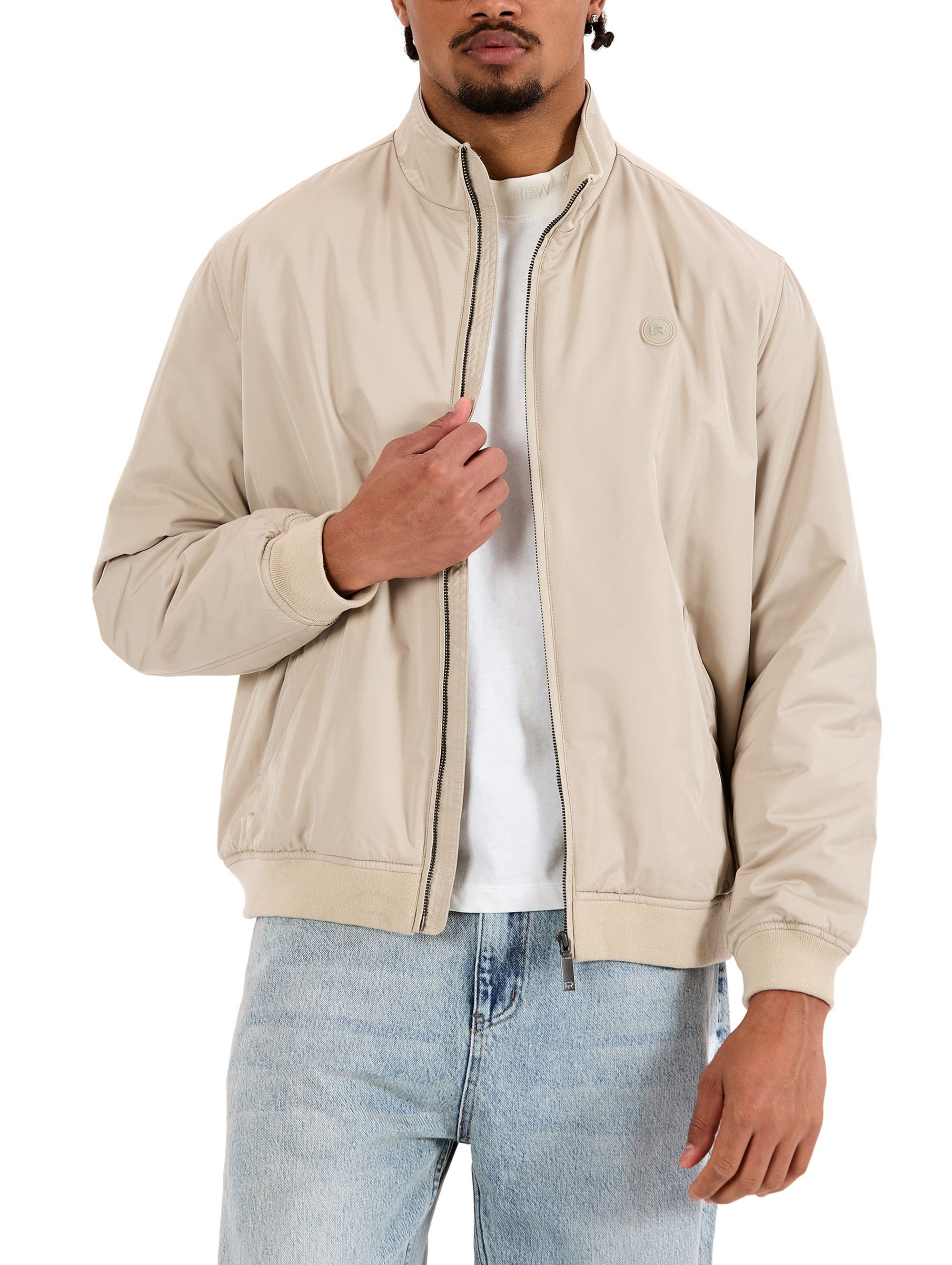 RedBridge Sommerjacke mit Stehkragen und Reißverschluss Casual Look Strapazierfähig, formstabil, pflegeleicht