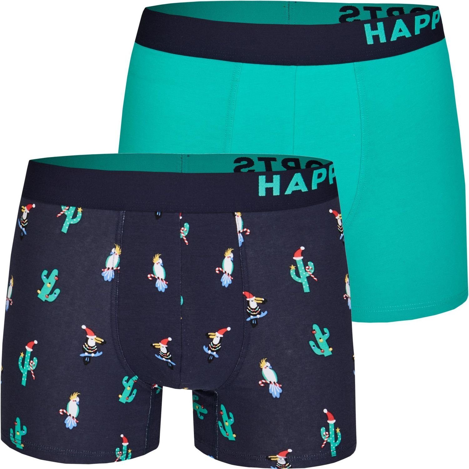 HAPPY SHORTS Trunk 2 Happy Shorts Pants Jersey Trunk Herren Boxershorts Box günstig online kaufen