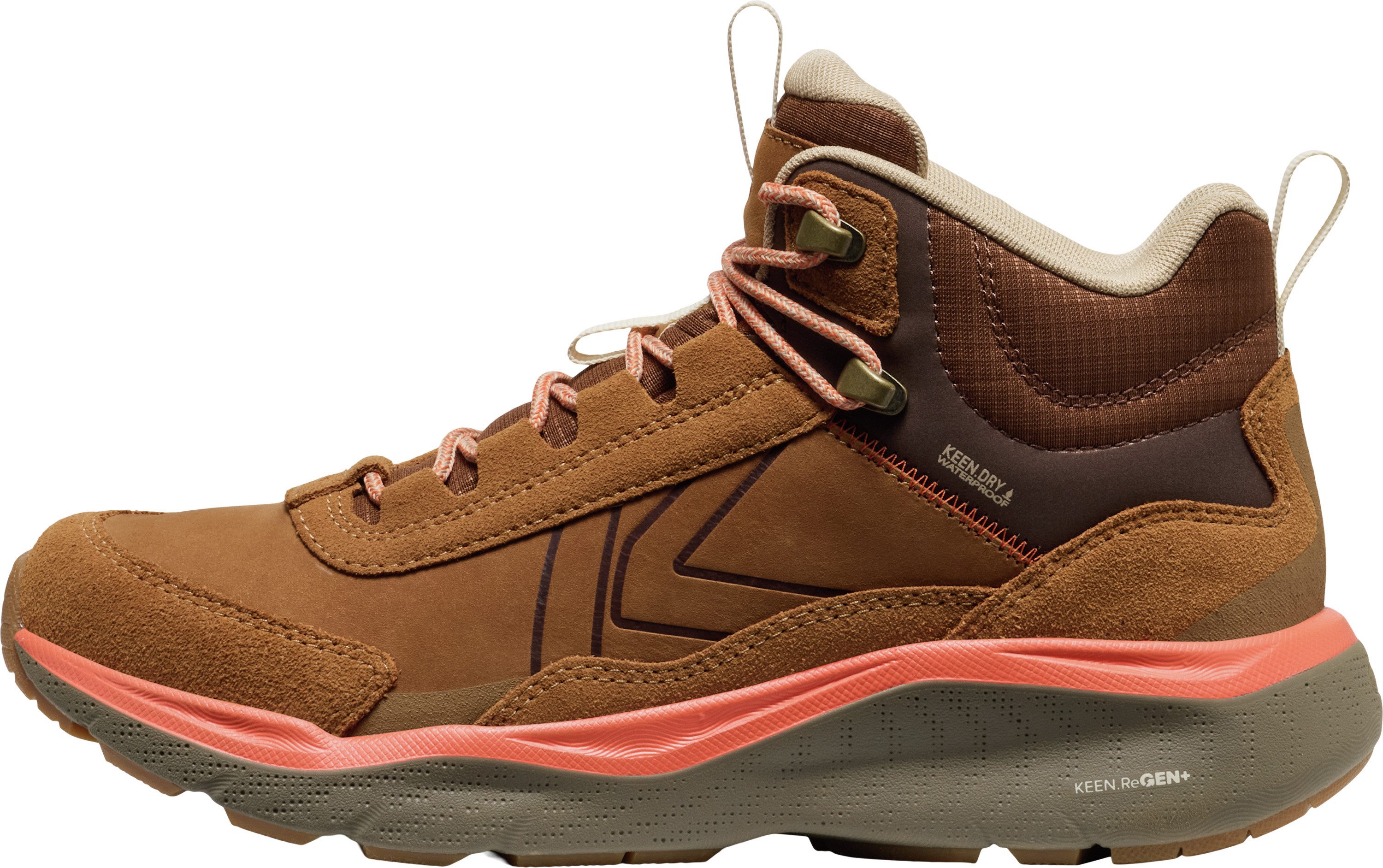 Keen LEIKI LEATHER MID WP W Wanderschuh Wasserdicht und atmungsaktiv