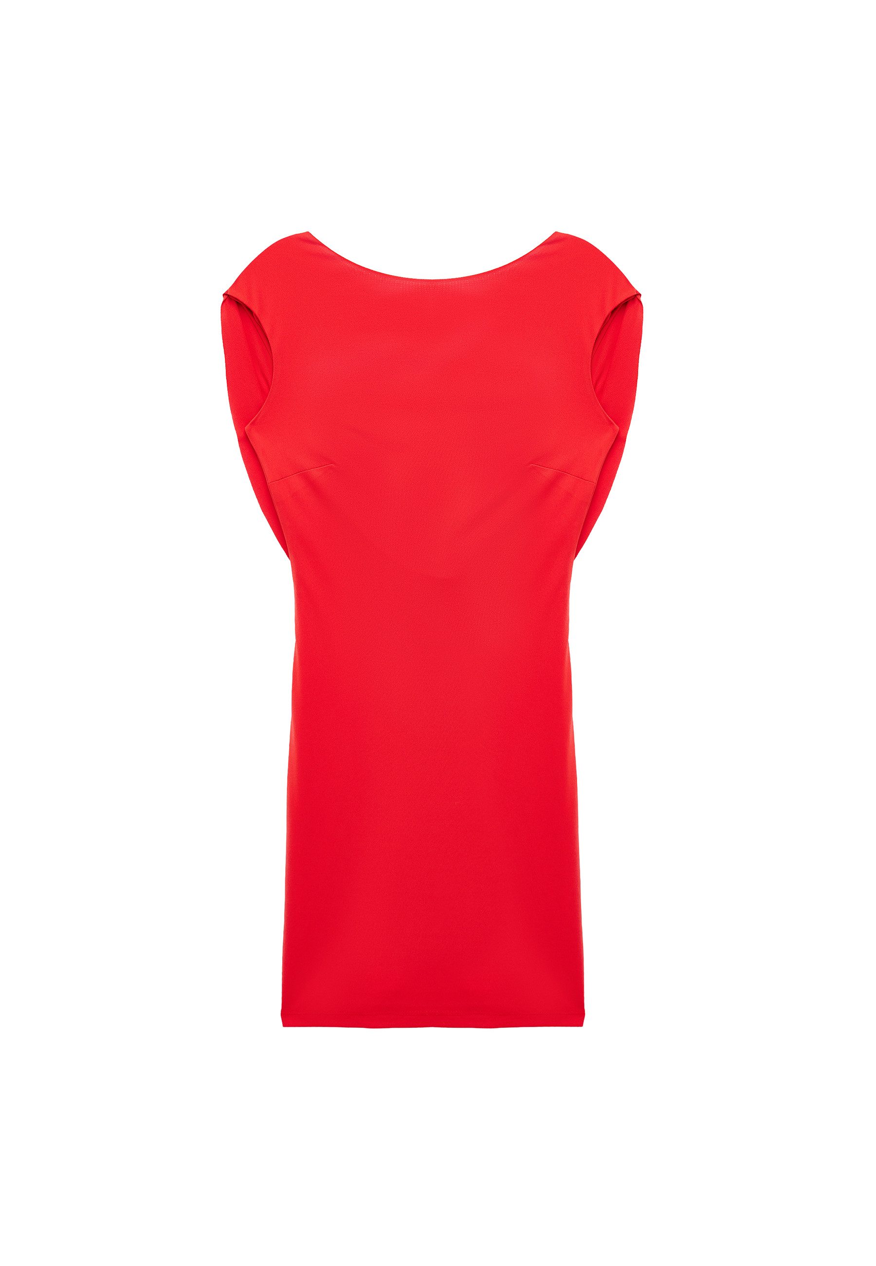 Badekleid Mit Metall-Accessoires Bodycon Kleid Minikleid