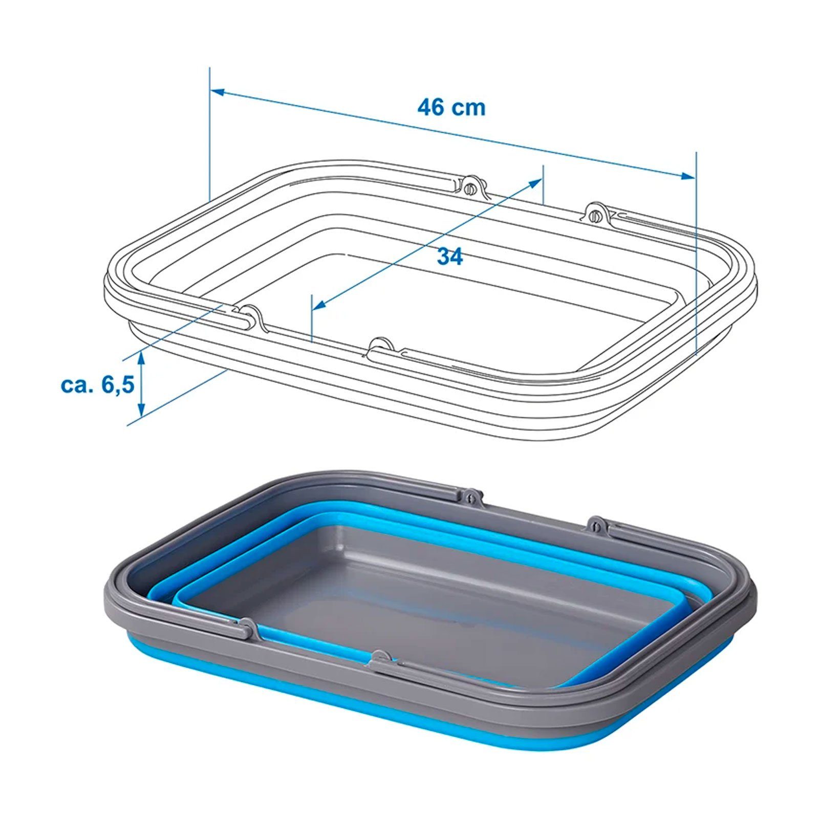 APT Waschschüssel Faltbare Waschschüssel 16 Liter Spülschüssel Camping Falt günstig online kaufen
