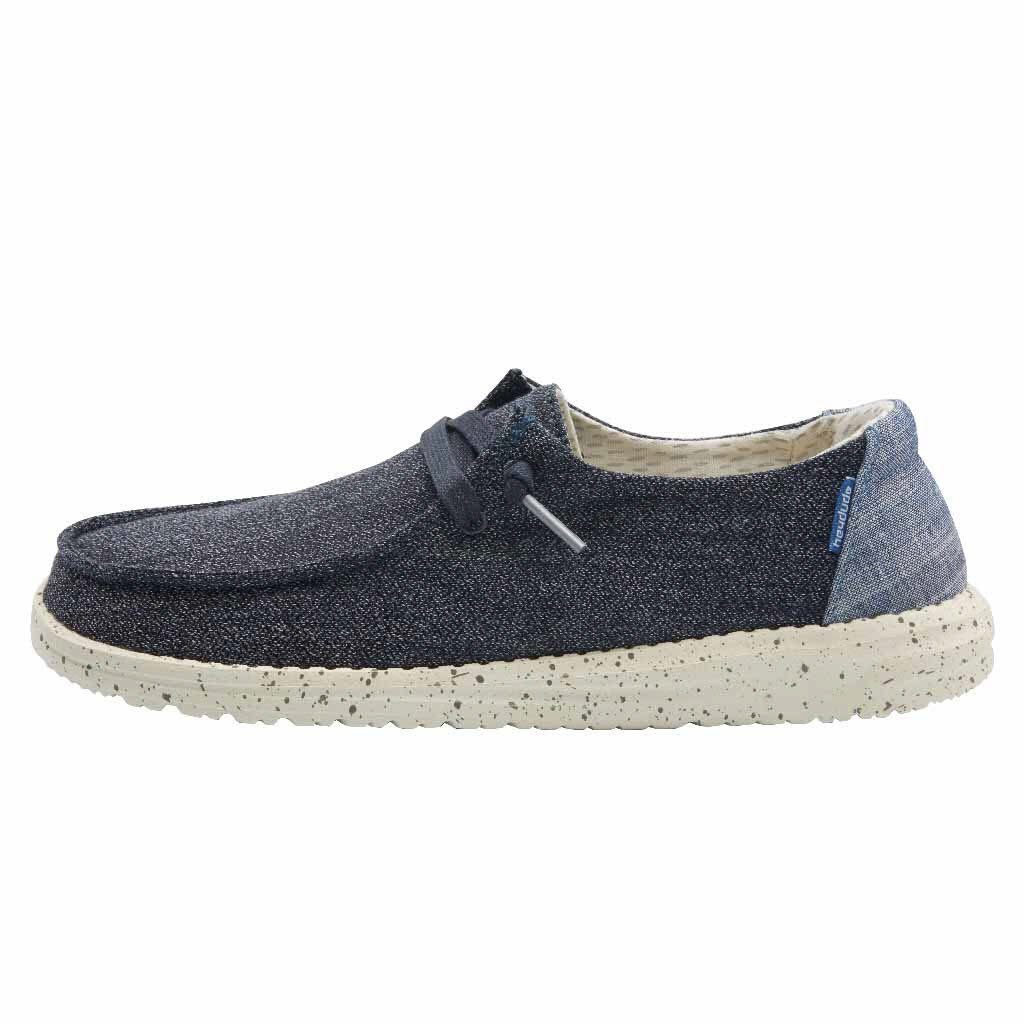 Hey Dude Heydude Wendy Chambray Sparkling Schuhe Damen Sneaker
