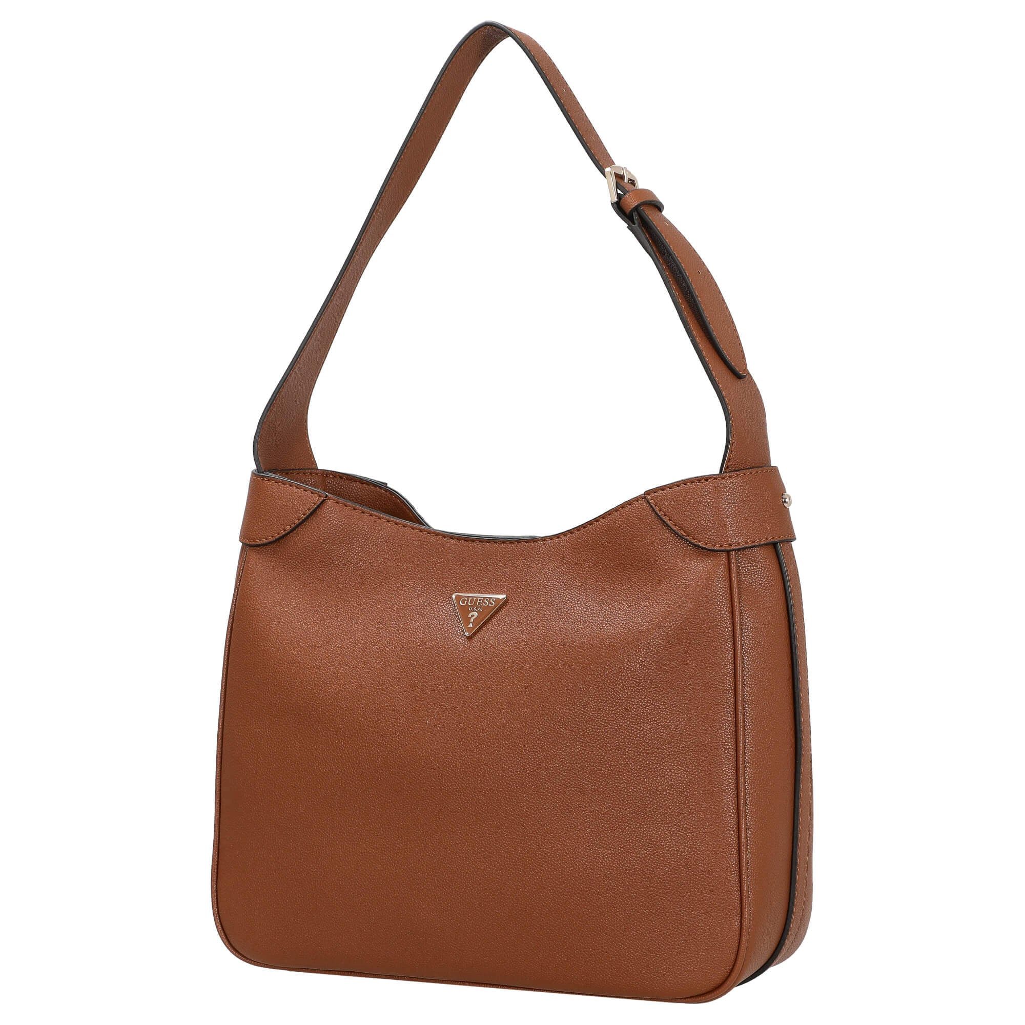Guess Umhängetasche Fedora - Schultertasche 31.5 cm (cognac)
