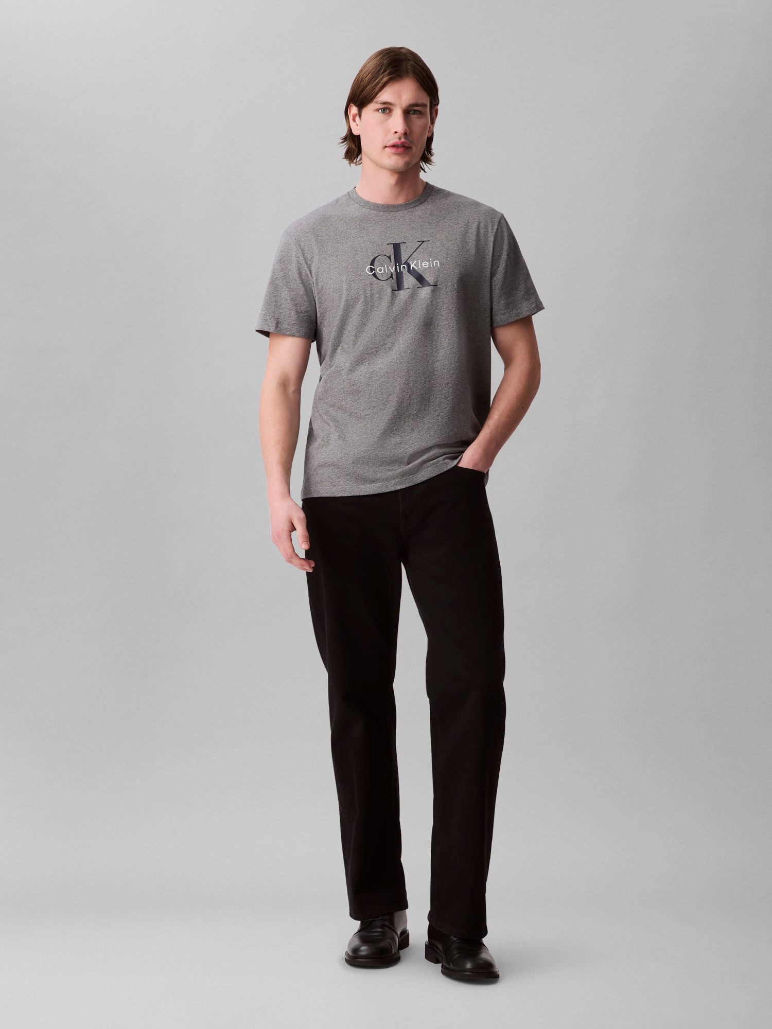 Calvin Klein Jeans T-Shirt SS Hero Monologo Tee 20s Mit Rundhalsausschnitt, regular fit