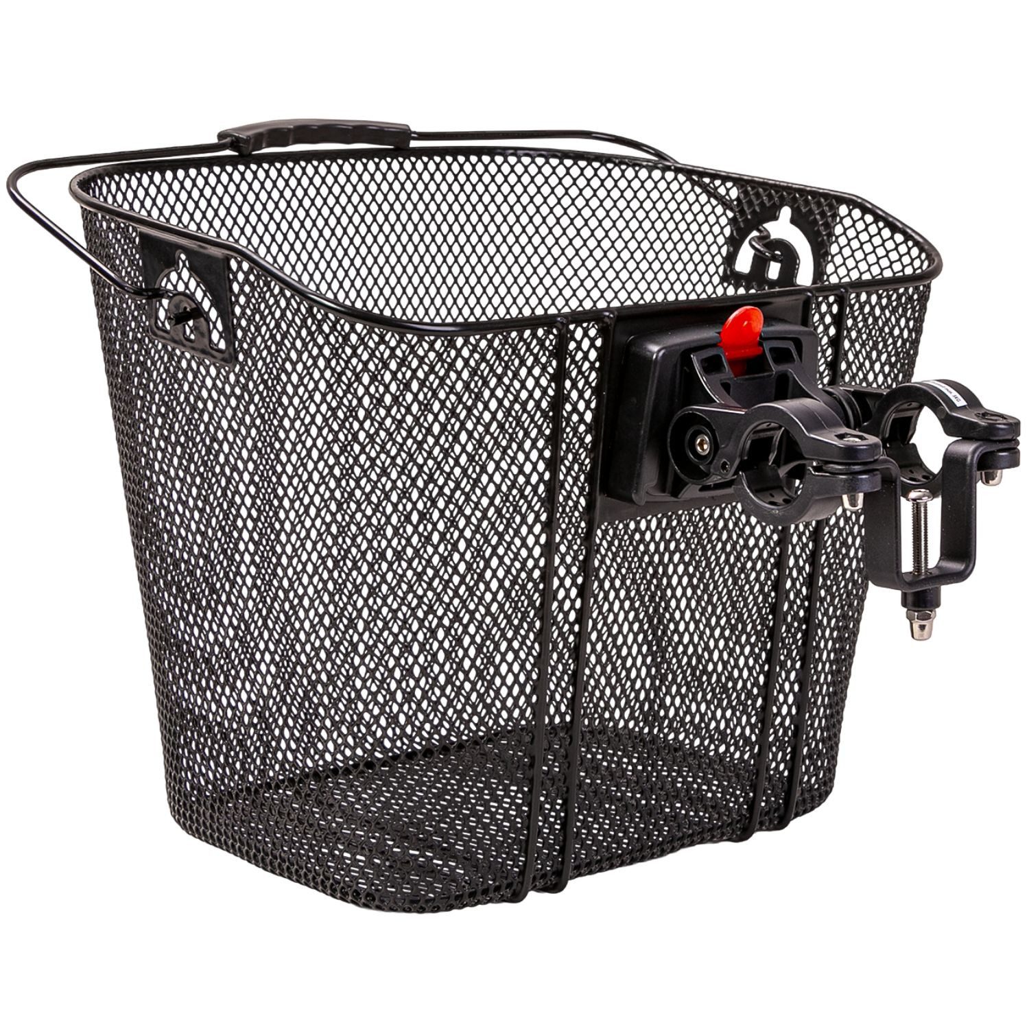 Diedrich Filmer GmbH Fahrradkorb Lenker-Korb Tasche mit Schnell-Befestigung Creme (Set, Korb mit Halterung), Fahrrad-Korb Halterung Einkauf Fahrrad-Tasche Vorne Shopper auch eBike