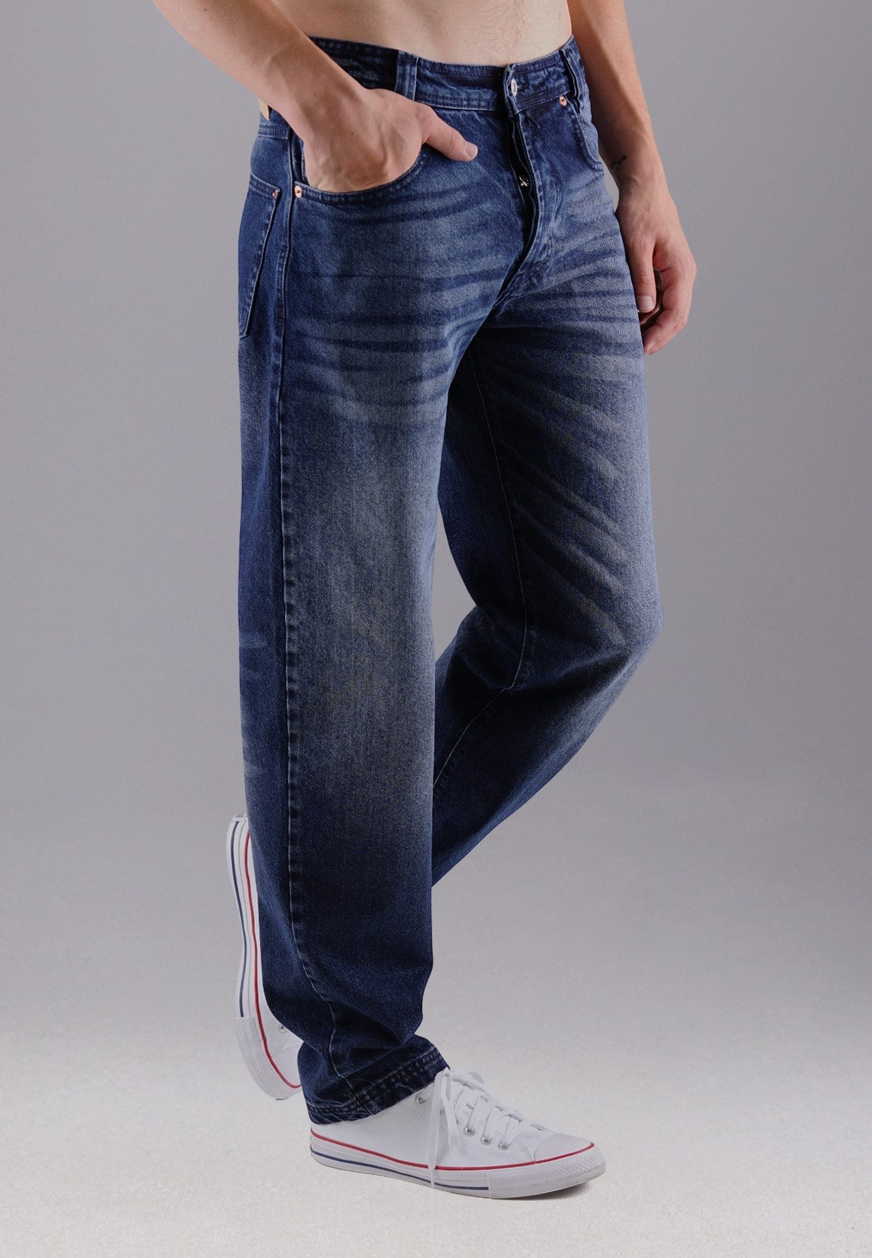 PICALDI Jeans 5-Pocket-Jeans Relax Tapered Fit günstig online kaufen