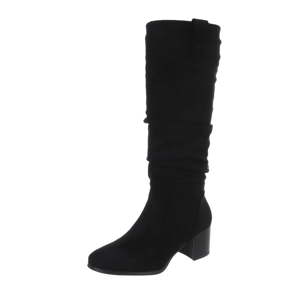 Ital-Design Damen Elegant Stiefel (87108614) Blockabsatz günstig online kaufen