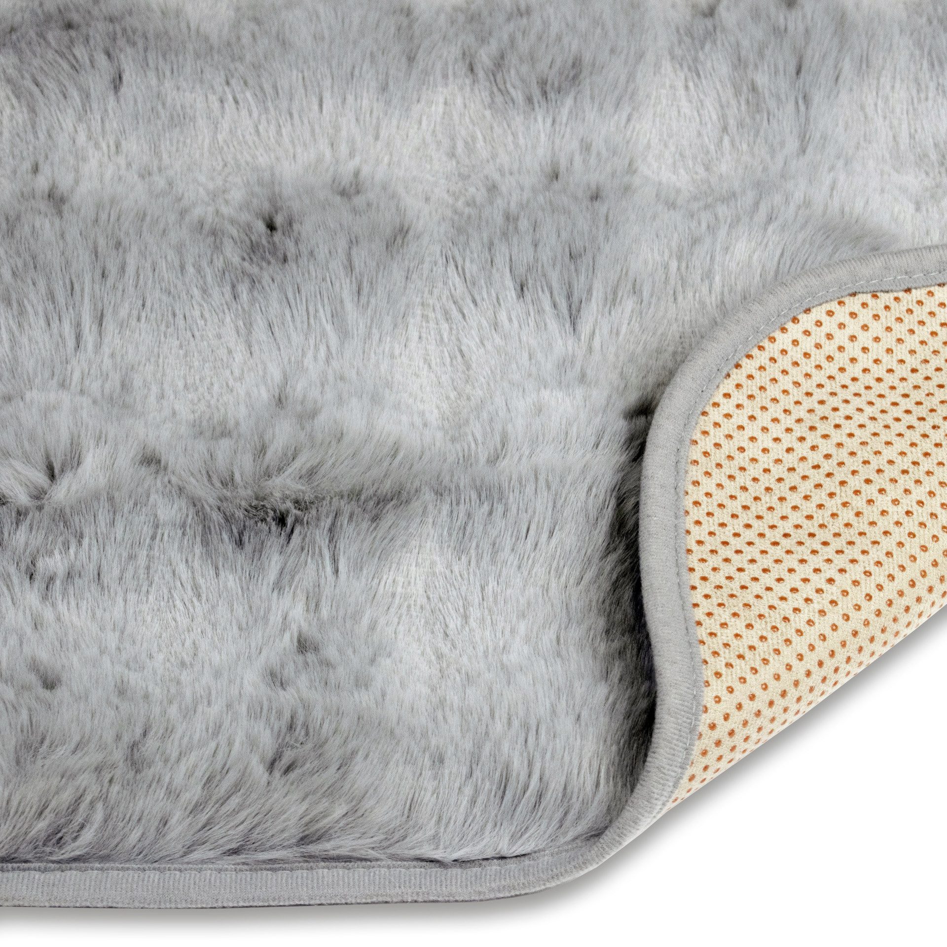 Delindo Lifestyle Sesselschoner Kuscheliger Webpelt Sesselschoner/Sofaschoner, Webpelz Sesselüberwurf/Sofaüberwurf – Bild 4 von 5
