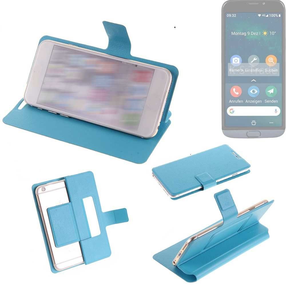K-S-Trade Handyhülle für Doro 8050, Schutzhülle Handyhülle Flip cover Handy case Smartphone