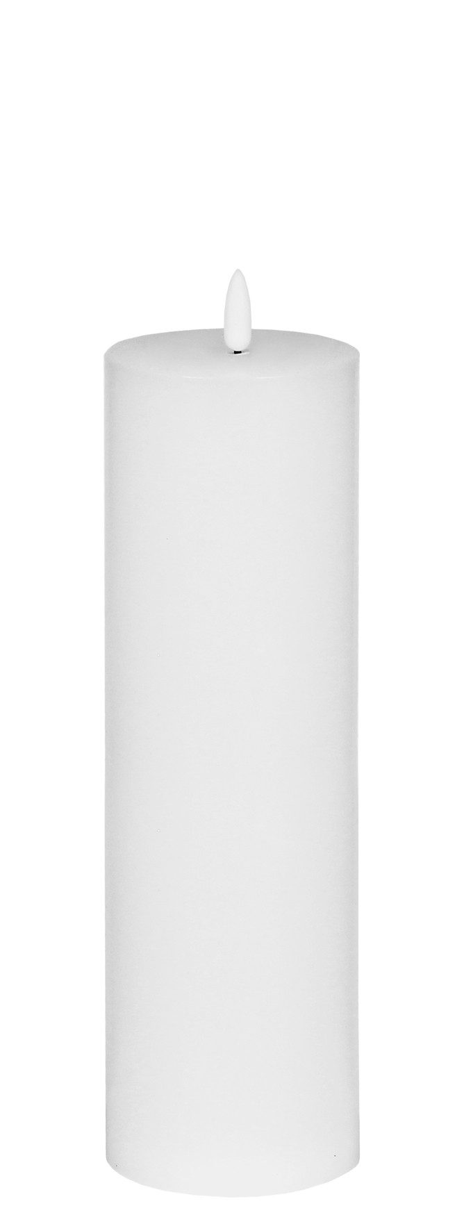 Kaheku LED-Kerze Kaheku LED Kerze Flaca, weiß, Ø 7,5 cm, 23 cm hoch, 1238001720