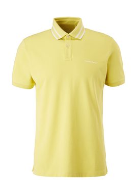 s.Oliver Kurzarmshirt Poloshirt mit Streifendetail Streifen-Detail