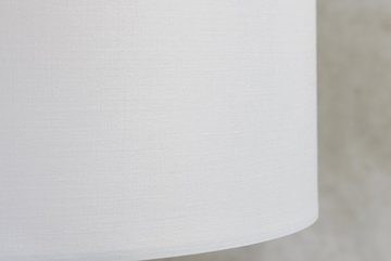 riess-ambiente Tischleuchte EUPHORIA 60cm natur / weiß, Ein-/Ausschalter, ohne Leuchtmittel, Wohnzimmer · Massivholz · Baumwolle · mit Lampenschirm · Handarbeit