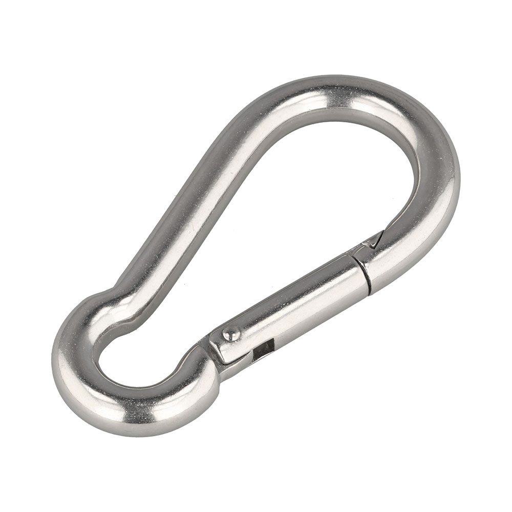 SCREWREBEL Karabiner Karabinerhaken / Feuerwehrkarabiner – A4 – rostfrei – säurebeständig