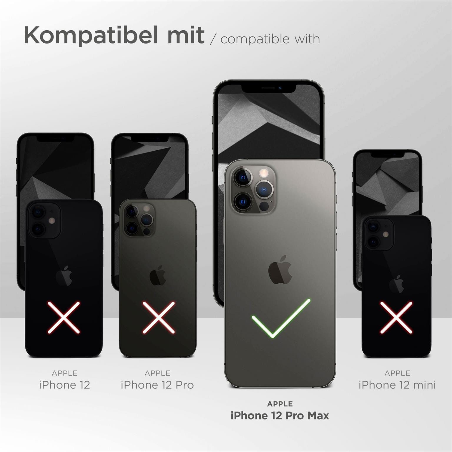 ONEFLOW Handyhülle für iPhone 12 Pro Max Glitzer Hülle Glitter Case Rosa 6,7 Zoll, Hülle Glitzernd Dünne Schutzhülle mit Kameraschutz Frauen Glitzerhülle