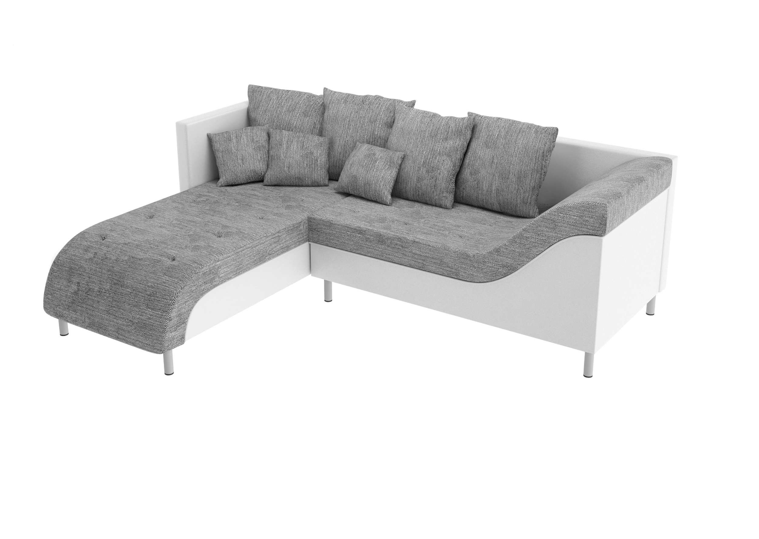 Ecksofa Europa rechts Design, Kissen, bestellbar, oder links Stylefy inklusive made L-Form, in Modern Eckcouch, Cindy, mane