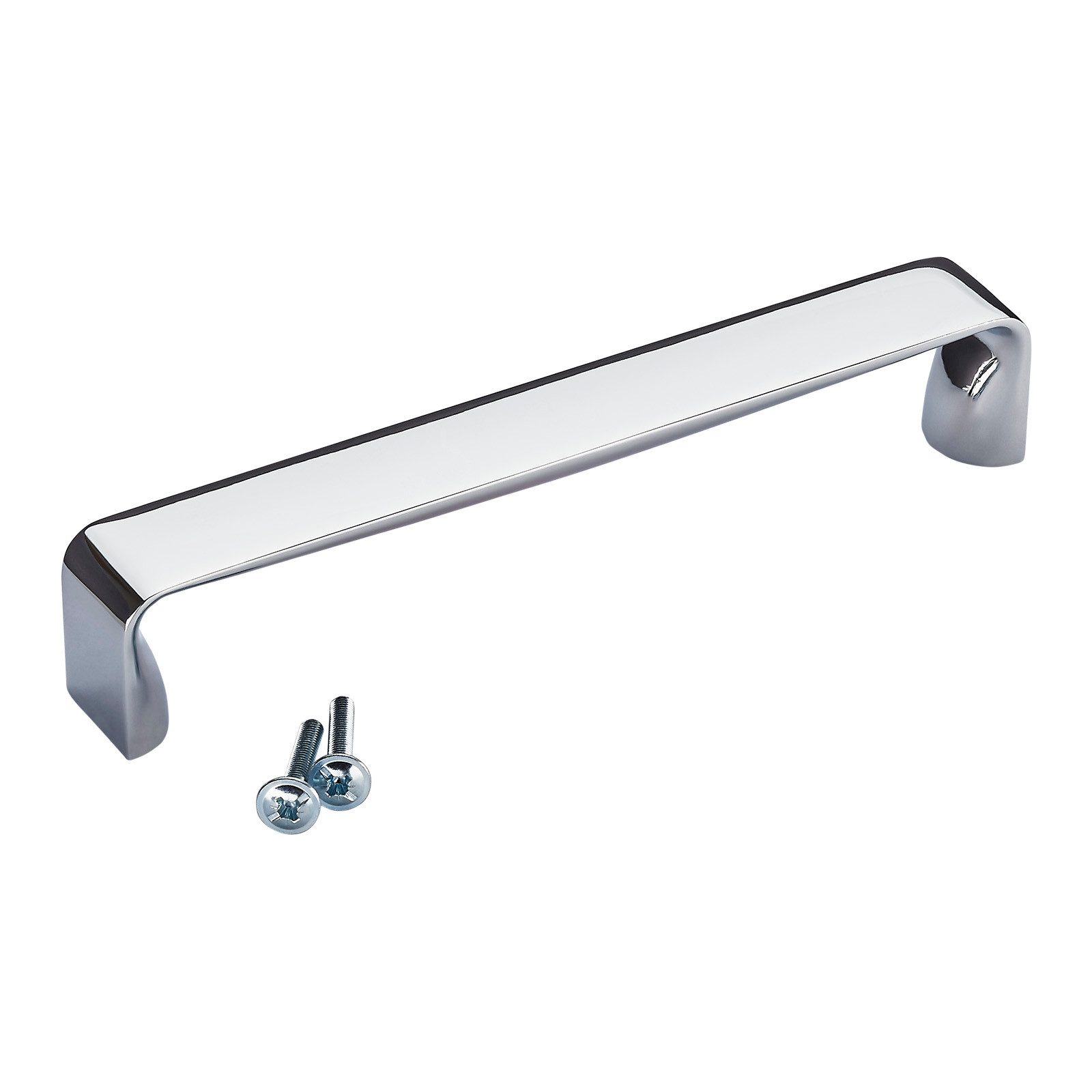 SO-TECH® Möbelgriff Bügelgriff SW146 BA 160 mm, inkl. Schrauben (1-St), Chrom poliert von SCHÜCO ALU COMPETENCE