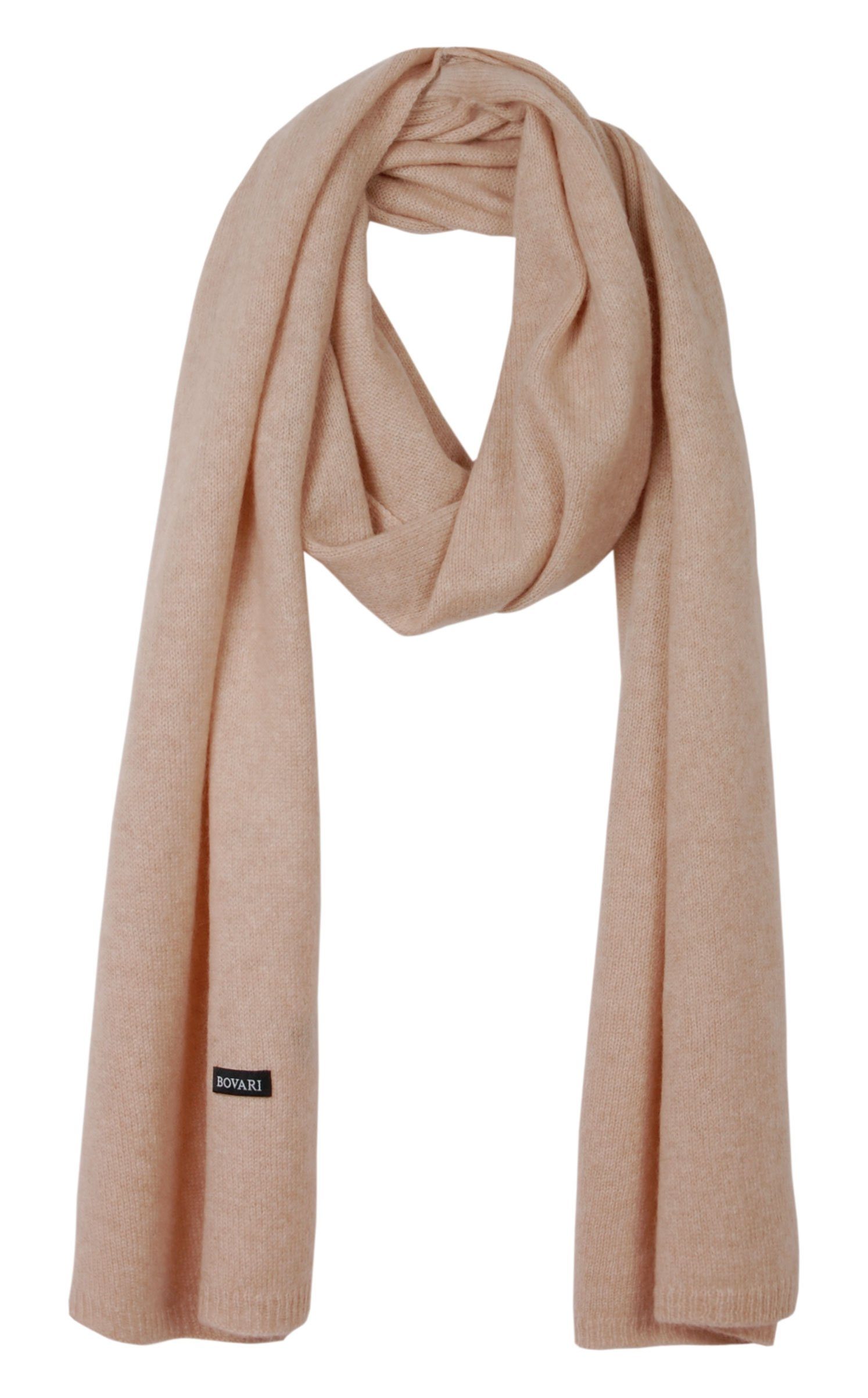Bovari Kaschmirschal 100% Kaschmir Schal - Damen und Herren - Strick-Schal Premium Qualität