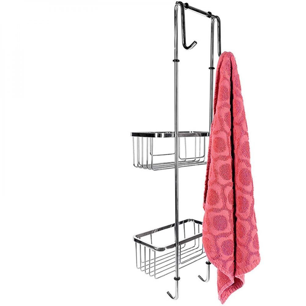 Schulte Runddusche Schulte Duschregal zum hängen 2 Etagen aus verchromtem E günstig online kaufen