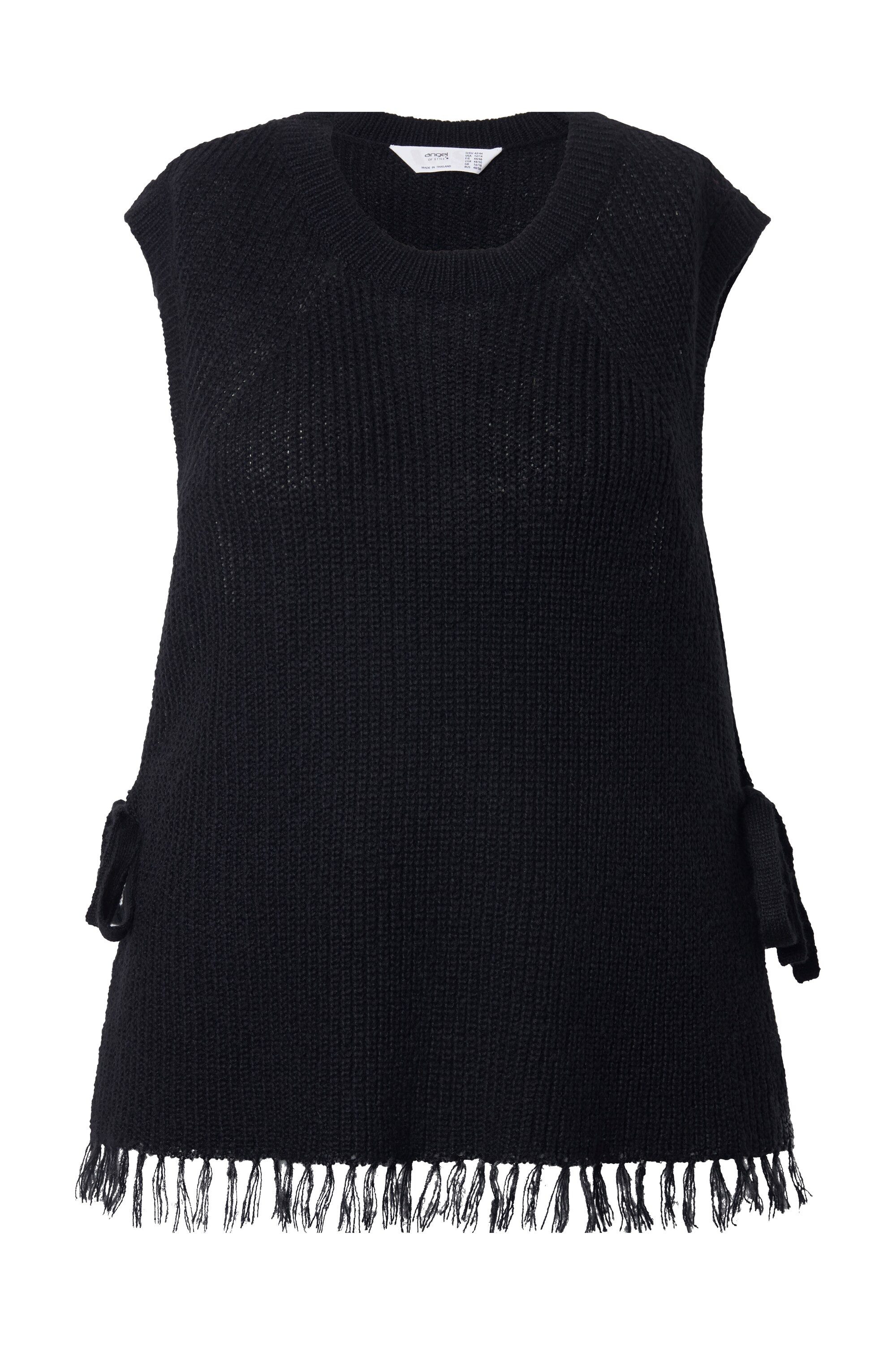 Angel of Style Pullunder Pullunder bequeme Passform seitlich mit Bindeband günstig online kaufen