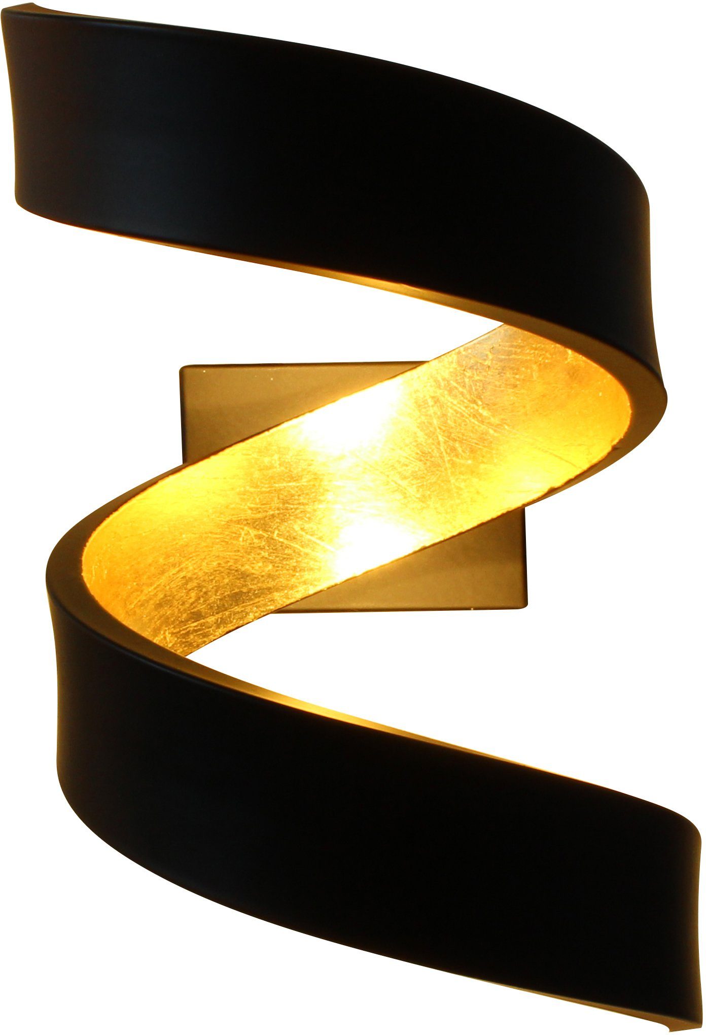 ECO-LIGHT LED Wandleuchte HELIX, LED fest integriert, Warmweiß