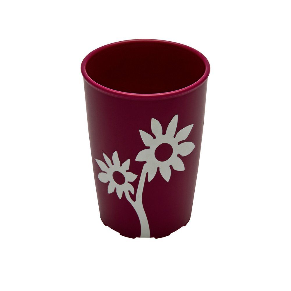 brombeer ORNAMIN Ornamin Antirutsch-Blume Geschirr-Set mit Trinkbecher 82 Floris