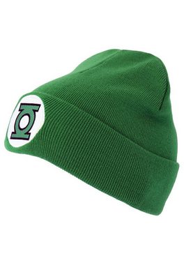 LOGOSHIRT Beanie Green Lantern mit coolem Logo