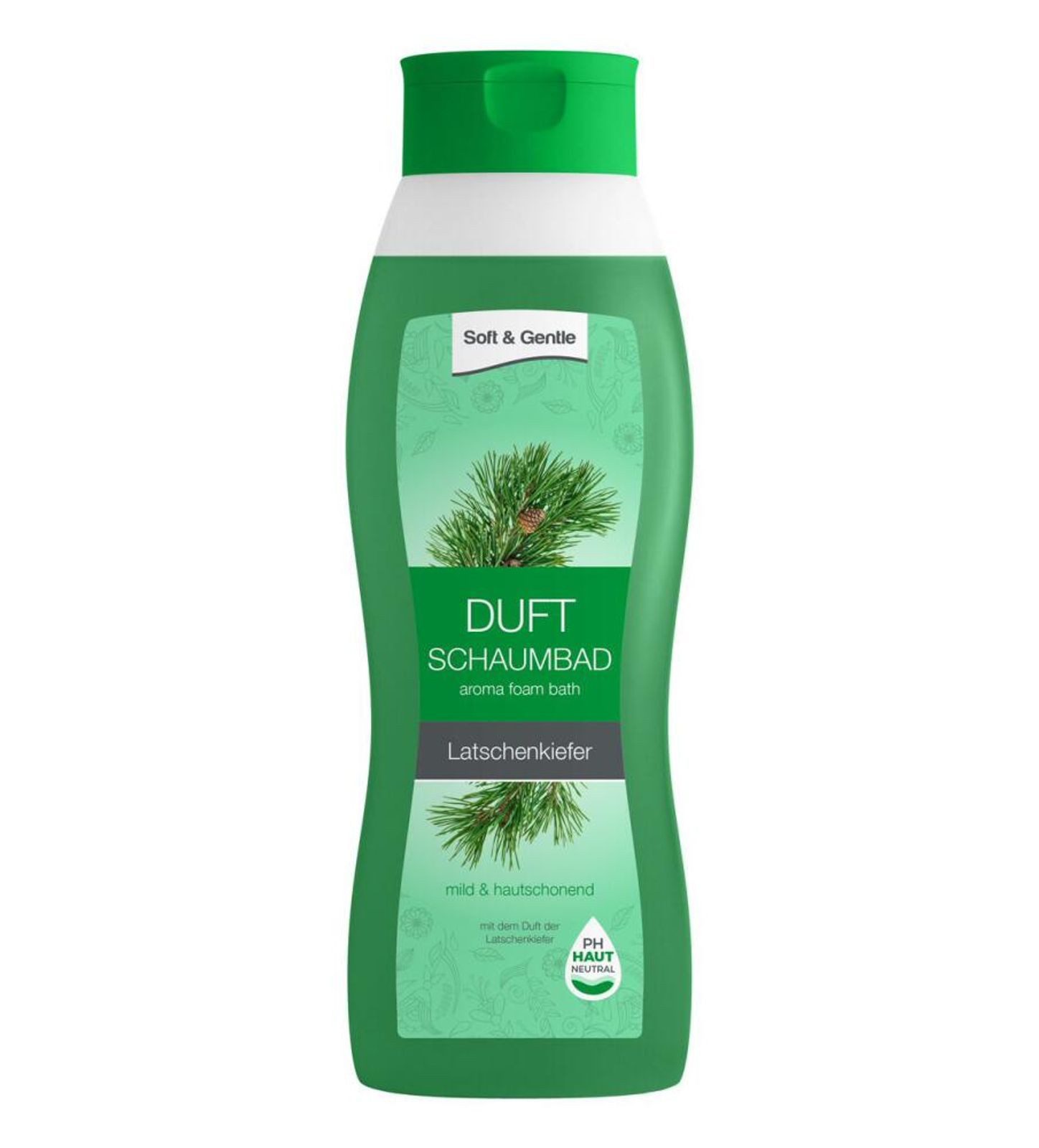 Schmees GmbH Badeschaum 8x Soft&Gentle Schaumbad 1L Latschenkiefer Duft Badezusatz