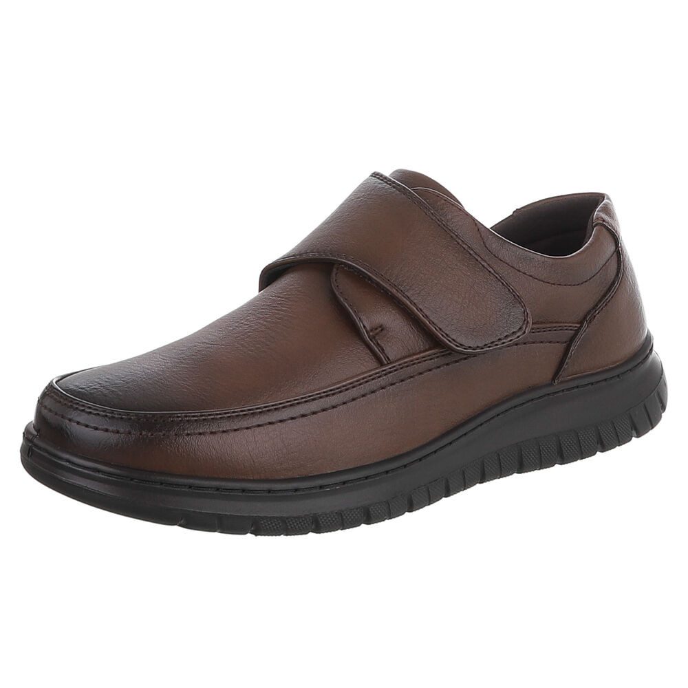 Coolwalk Klett-Halbschuh Komfortschuh für Alltag & Freizeit Schnürschuh (92422712) Flach Halbschuhe in Braun von Coolwalk