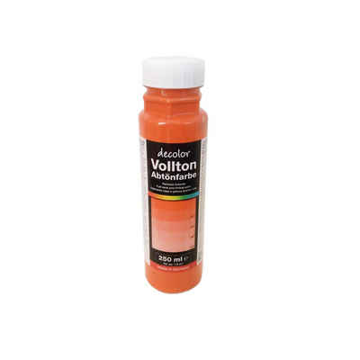 PUFAS Vollton- und Abtönfarbe decolor Abtönfarbe, Orange 250 ml