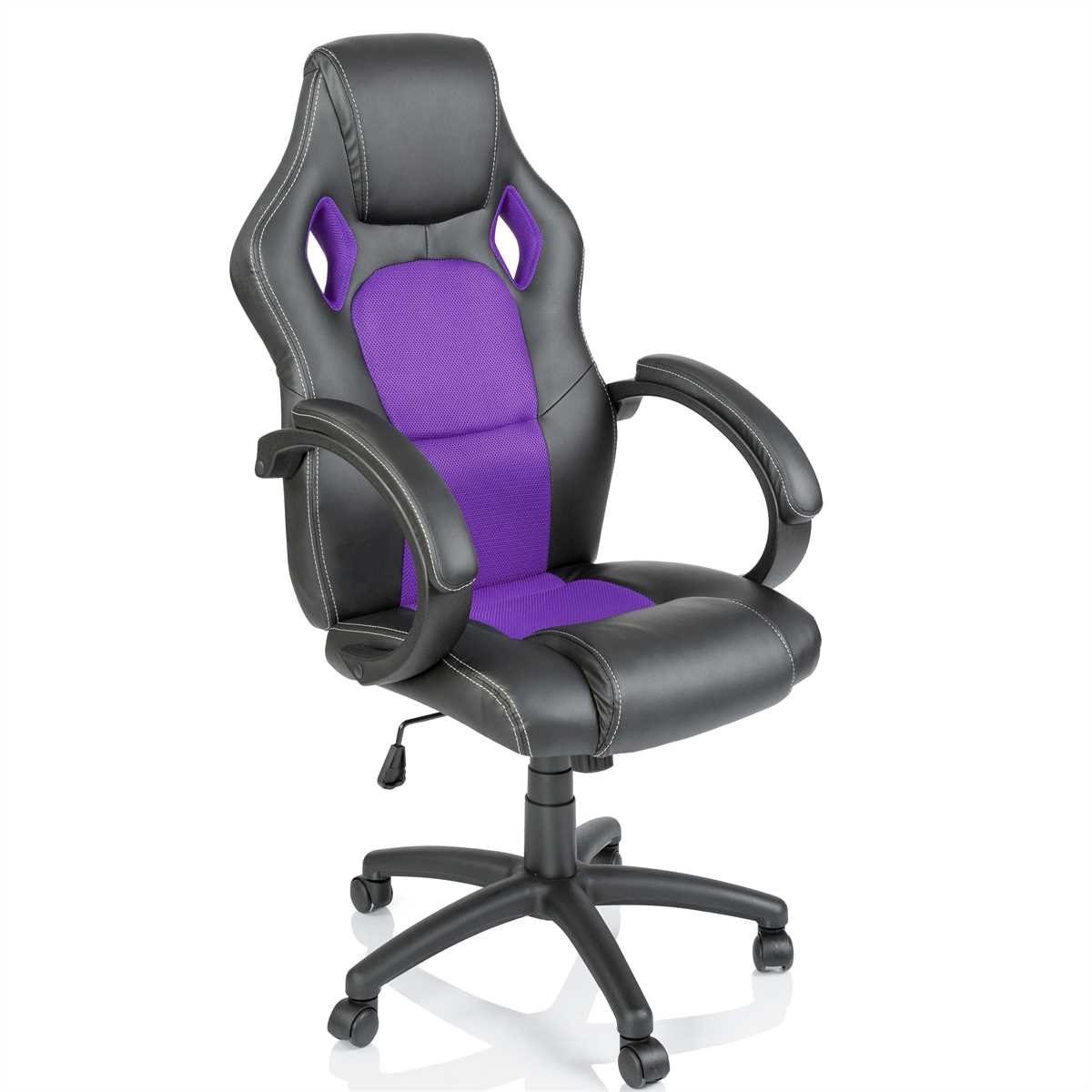TRESKO Drehstuhl Racing Chefsessel Bürostuhl, Schreibtischstuhl, günstig online kaufen