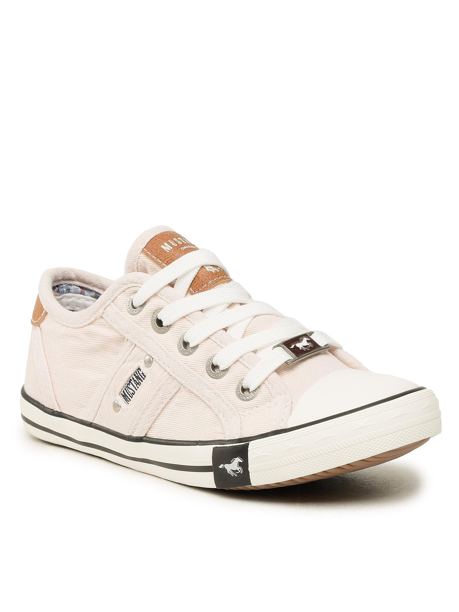 MUSTANG Sneakers aus Stoff 5803-319-555 Rose Sneaker