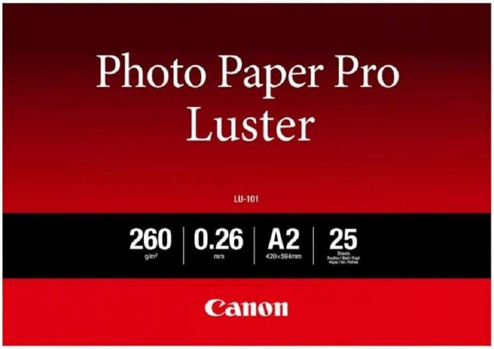 Canon LU-101 PRO-Fotopapier Luster Pro A4 20 Blatt Objektivzubehör
