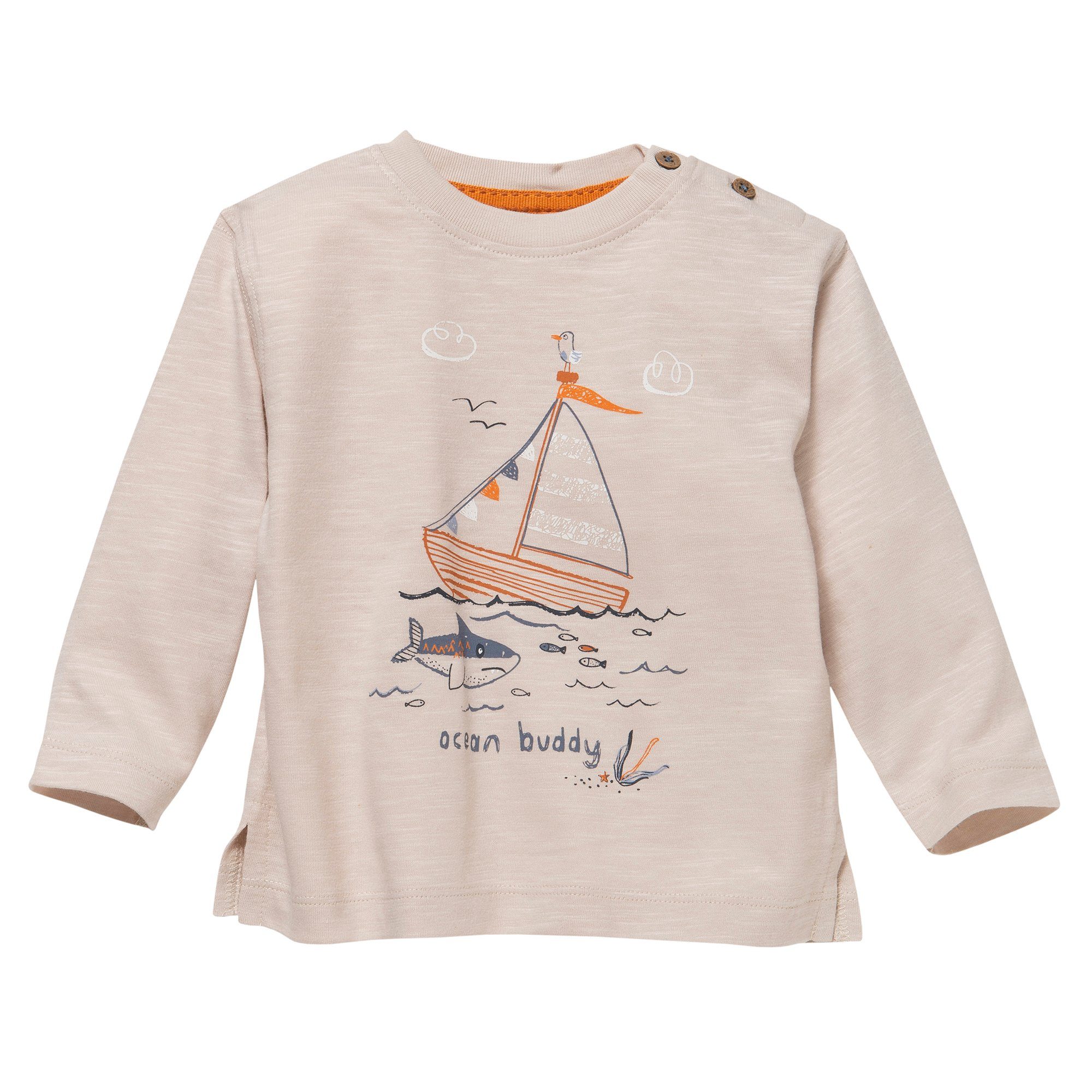 People Wear Organic Langarmshirt bedruckt mit günstig online kaufen