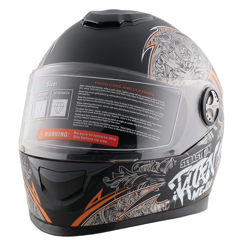 FunSport-Factory Motocrosshelm Mejia Kinder Integralhelm Motocross Helm Kinder Motorradhelm Offroad