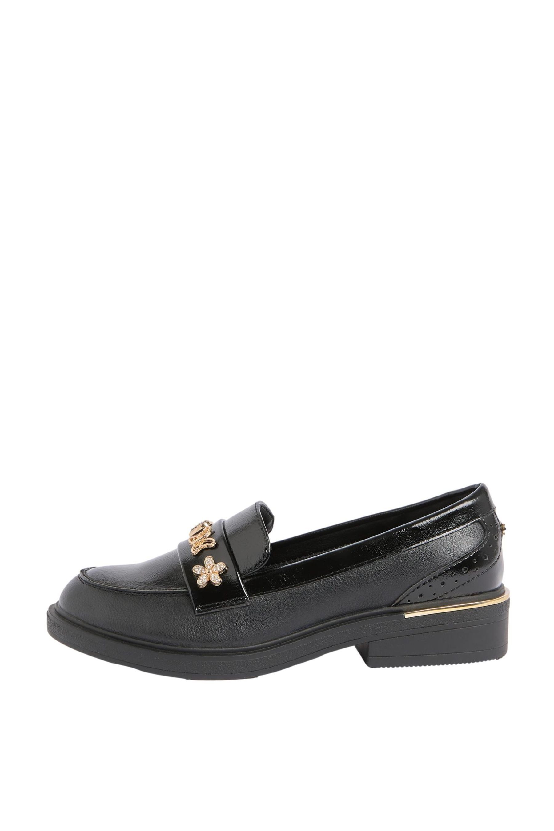 LIPSY Lipsy Schlupf-Loafer in Lackoptik, Schmetterling Loafer (1-tlg)