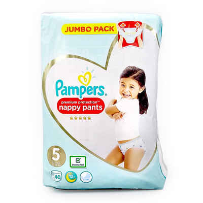 Pampers Windeln Pampers Premium Protection Pants Windeln Gr. 5, 40er Pack