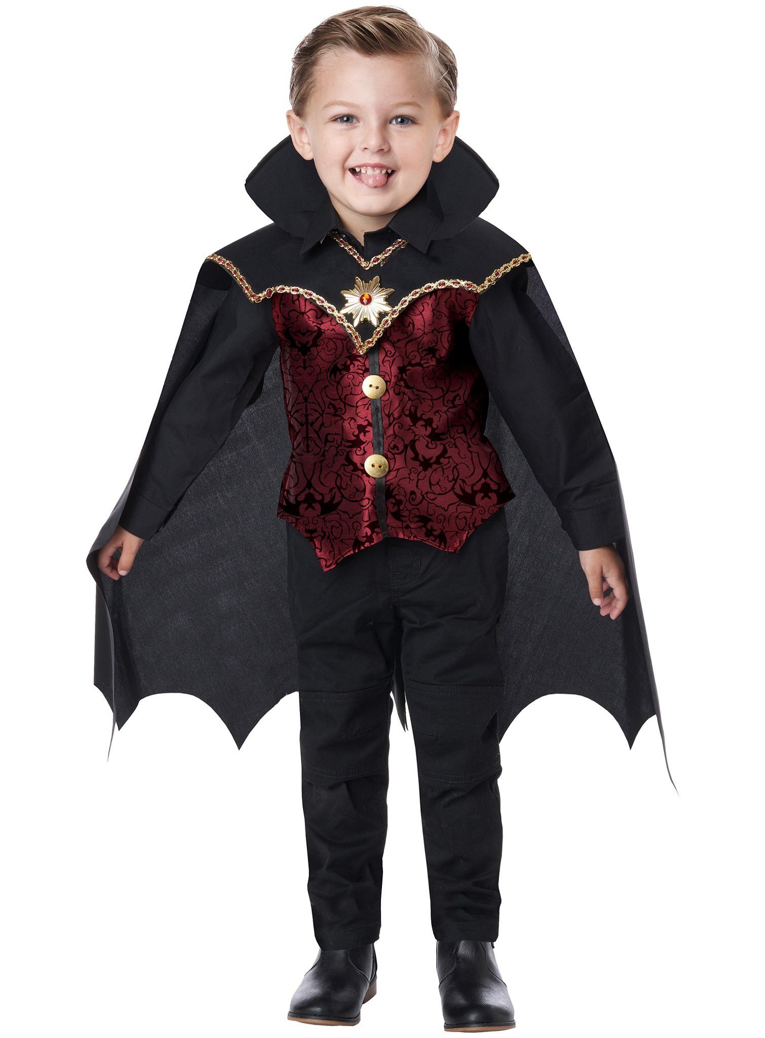 Metamorph Vampir-Kostüm Kleiner Vampir Kostüm für Kinder, Mag's lieber blutig, als brav, der Graf