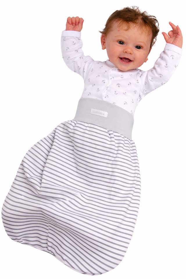 La Bortini Pucksack Pucksack Fußsack Sommer Frühjahr Stramplersack für Babys Kleinkinder
