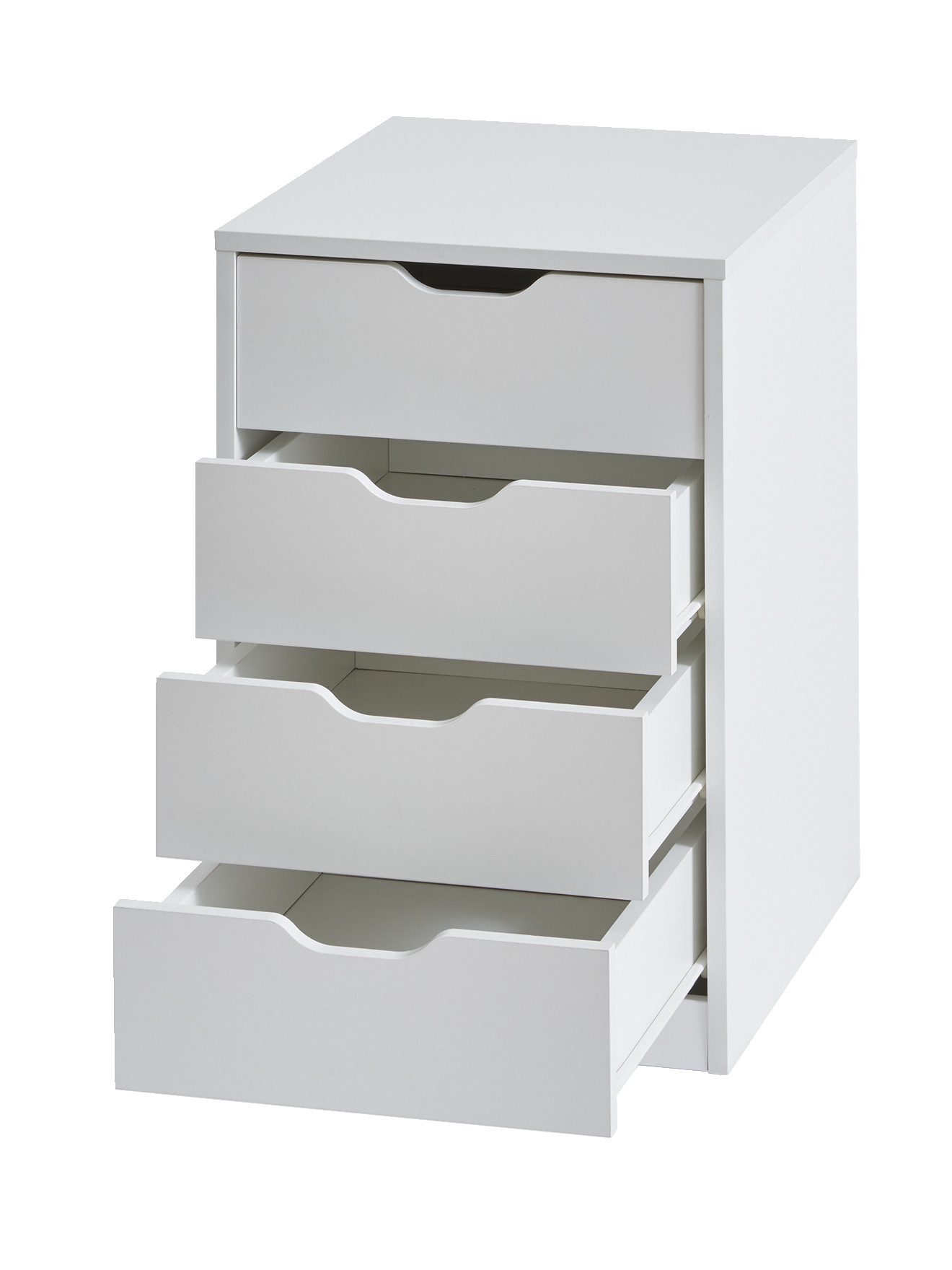 vertbaudet Kinderschreibtisch Kinderzimmer Schubladenelement, 4 Schubladen