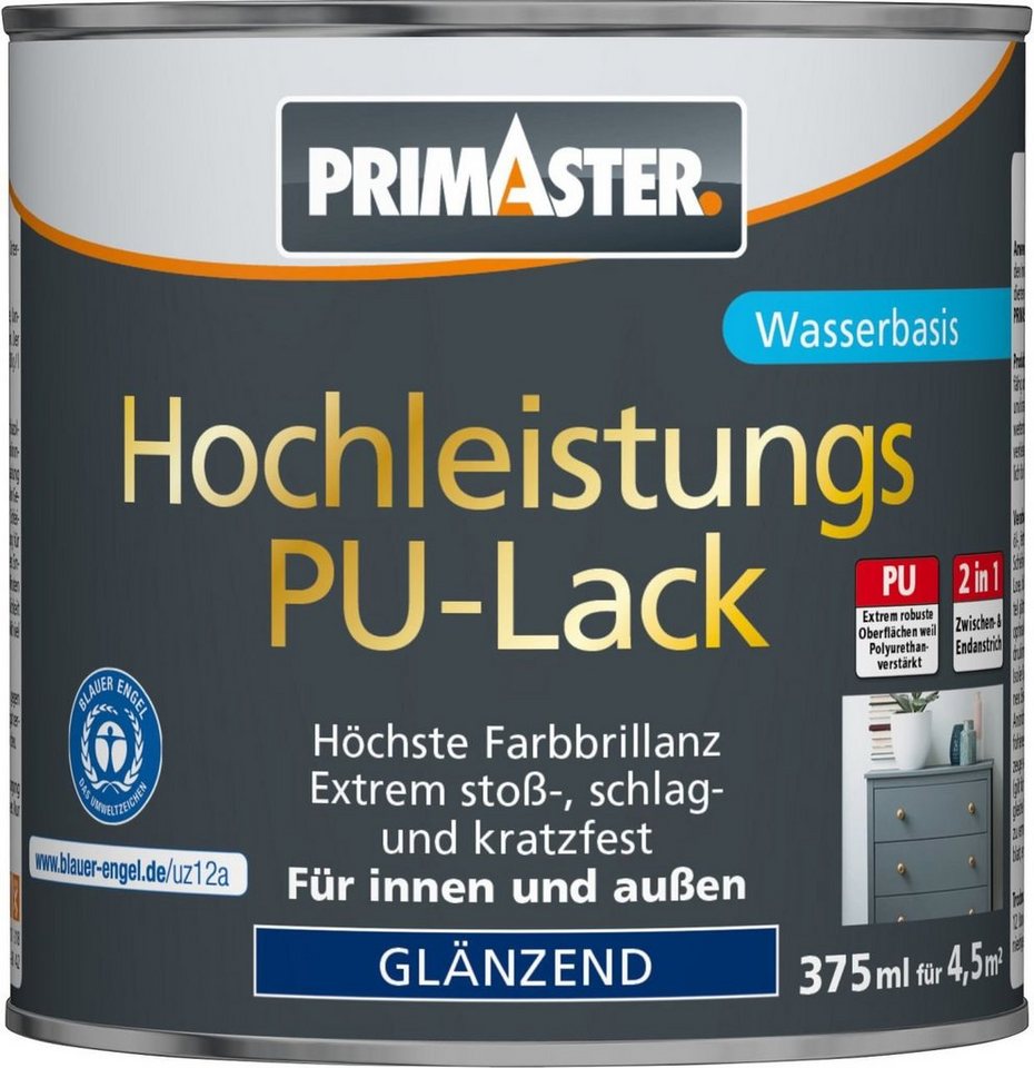 Thumbnail - Primaster Acryl-Buntlack Primaster PU-Lack RAL 3000 375 ml feuerrot