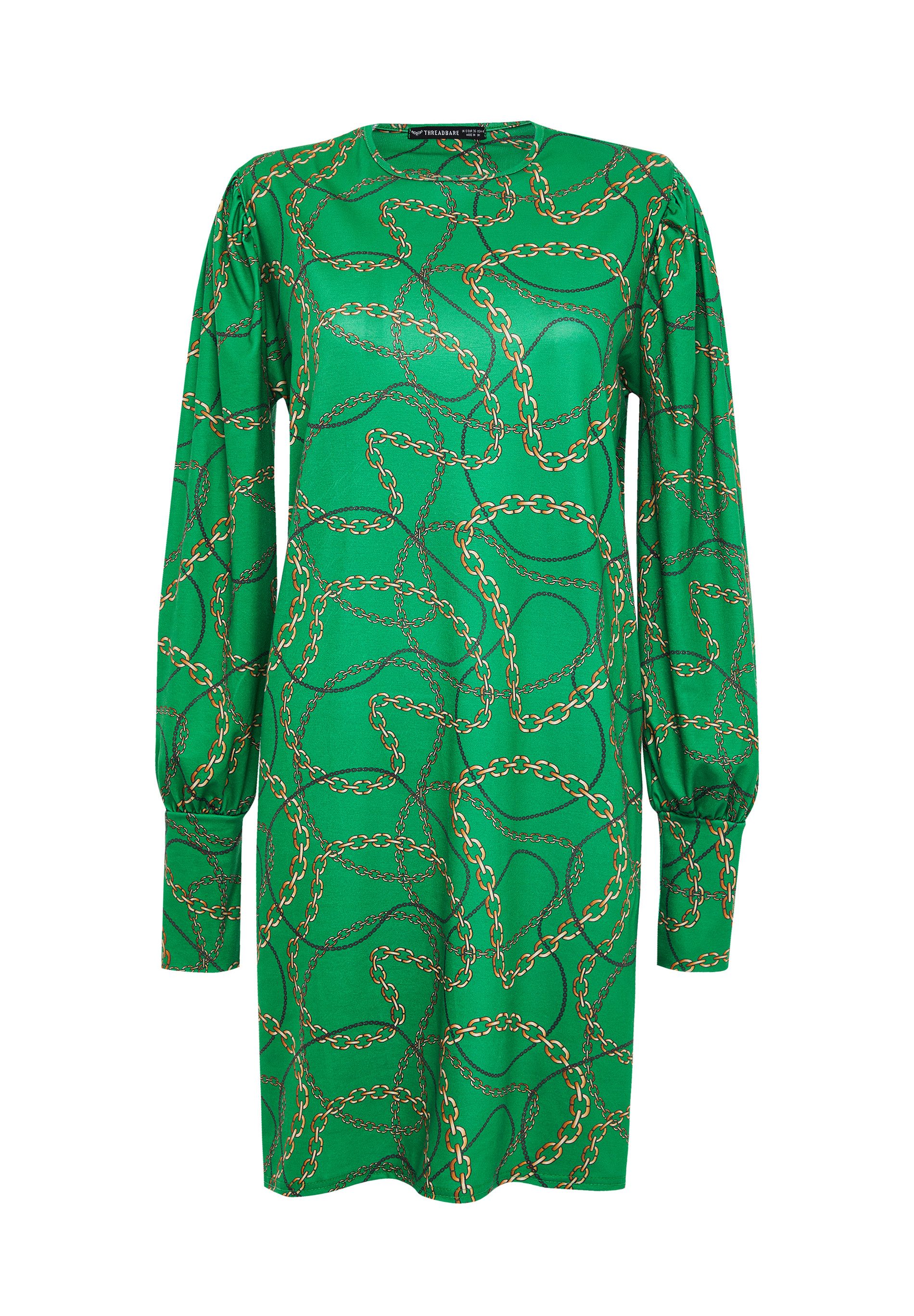 Threadbare Jerseykleid Timone Balloon mit Raglanärmeln