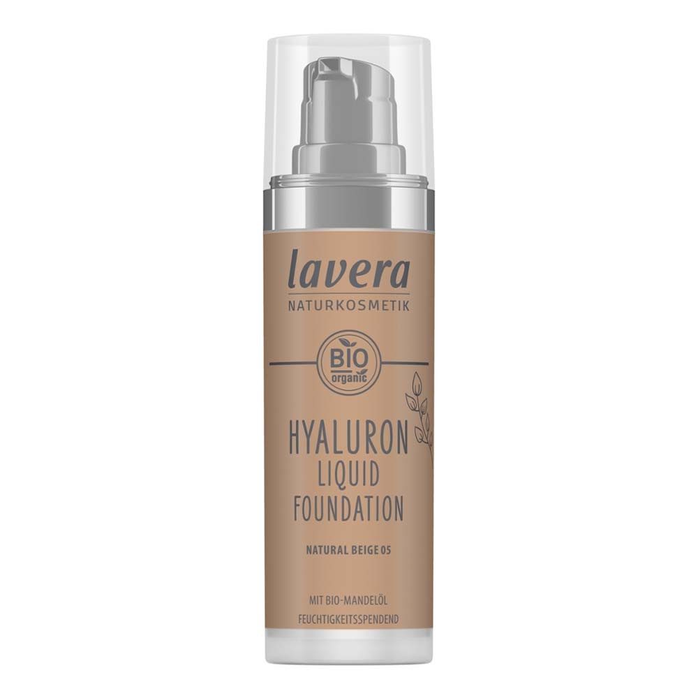lavera Foundation Hyaluron Liquid Foundation - Natural Beige 05 30ml