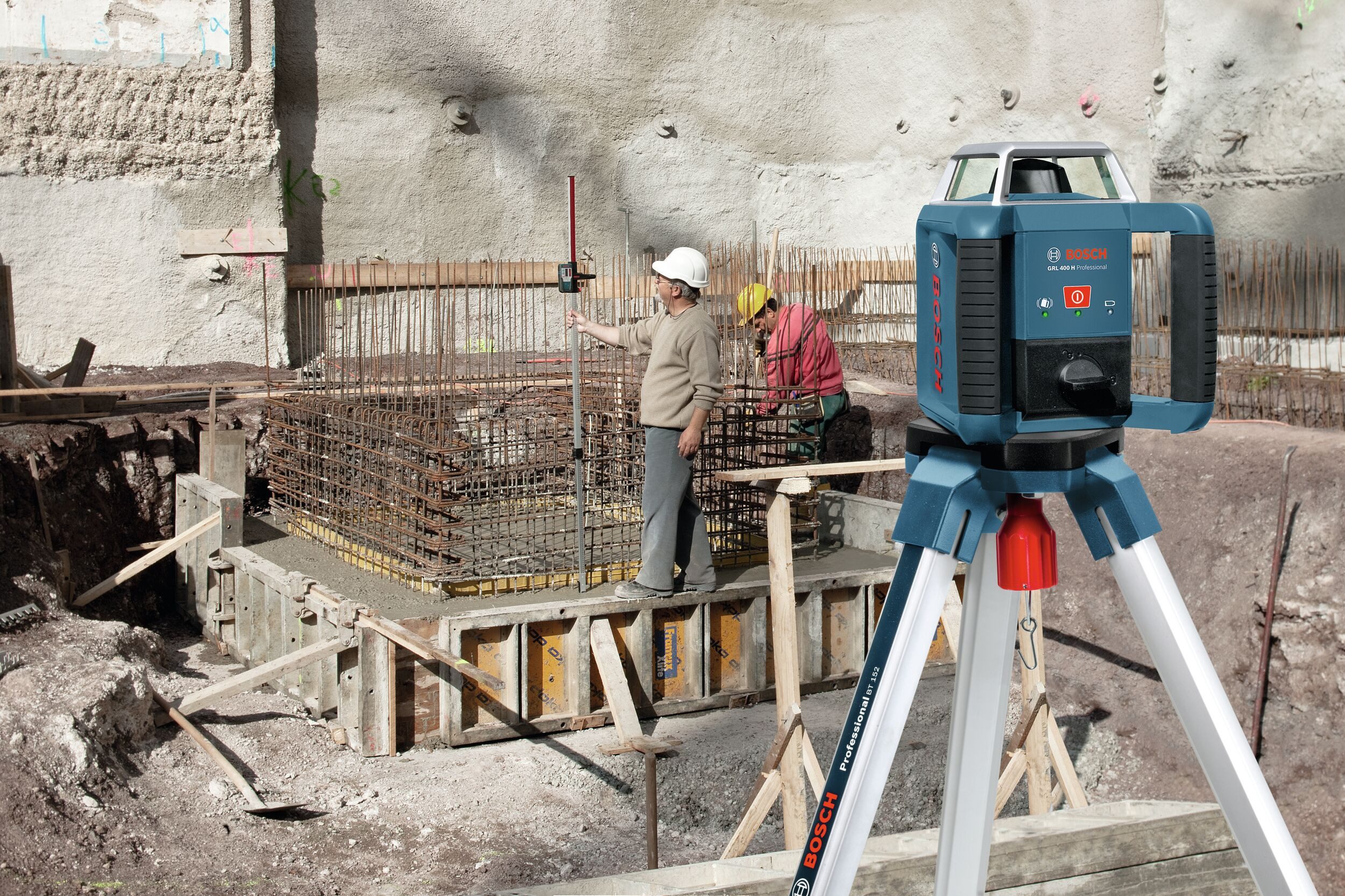 BOSCH Punkt- und Linienlaser GRL 400 H, Rotationslaser - in L-BOXX 238