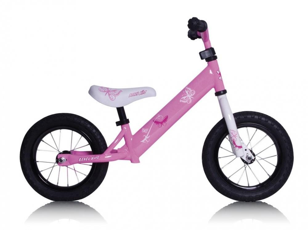 Rebel Kidz Laufrad Rebel Kidz Lernlaufrad Air 12,5 - Farbe: pink