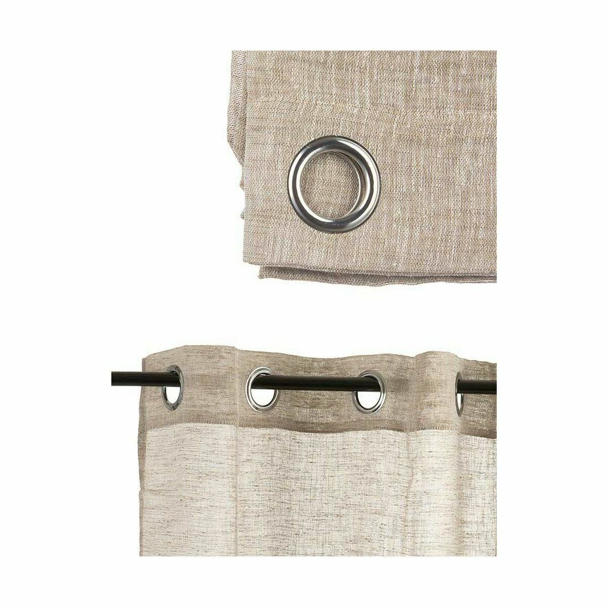 Beige Stück, Decor 6 0,1 x Gift cm 140 260 x Gardine Vorhang