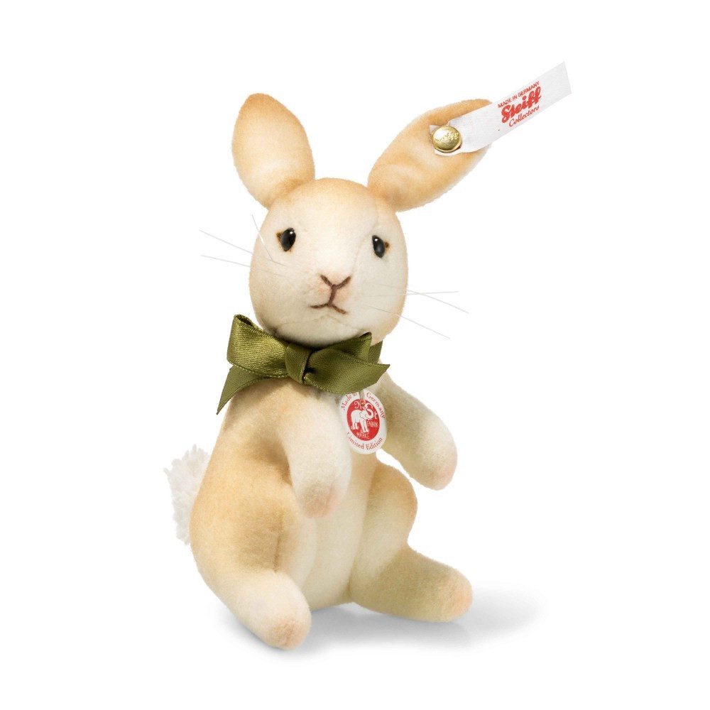 Steiff Collection Dekofigur Steiff Collectors 006784 Mini Hase 10cm Trevirasamt limitiert Sammler, Sammlerfigur