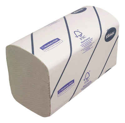 KIMBERLY-CLARK Papierhandtuch (2.790 Tücher), Kleenex Ultra Handtücher klein 2lag weiß 2790 Tü