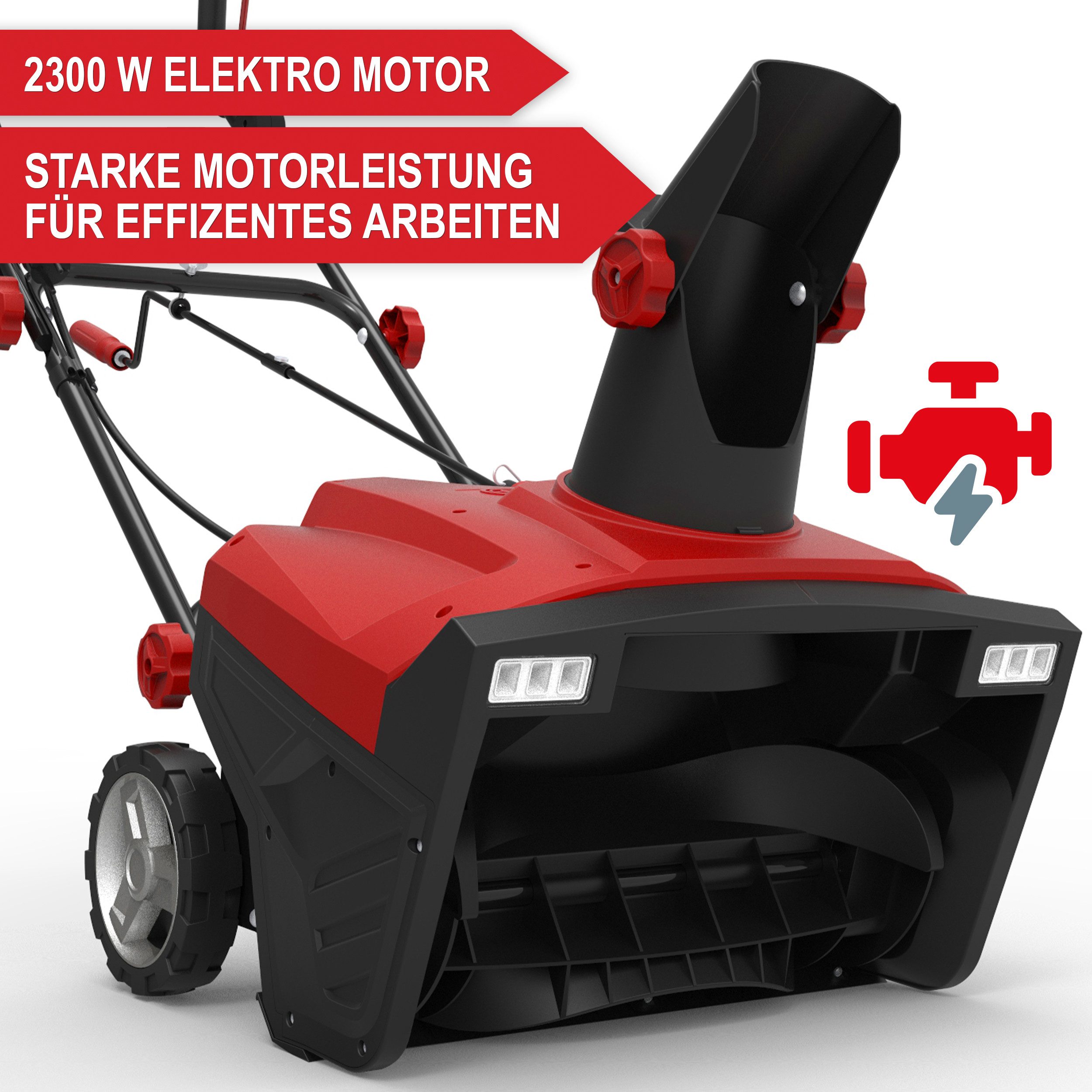 Onbest Elektro-Schneefräse 2300W 25cm Arbeitshöhe, 50,00 günstig online kaufen
