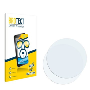 BROTECT Schutzfolie für Tisoutec Smartwatch, Displayschutzfolie, 2 Stück, Folie klar
